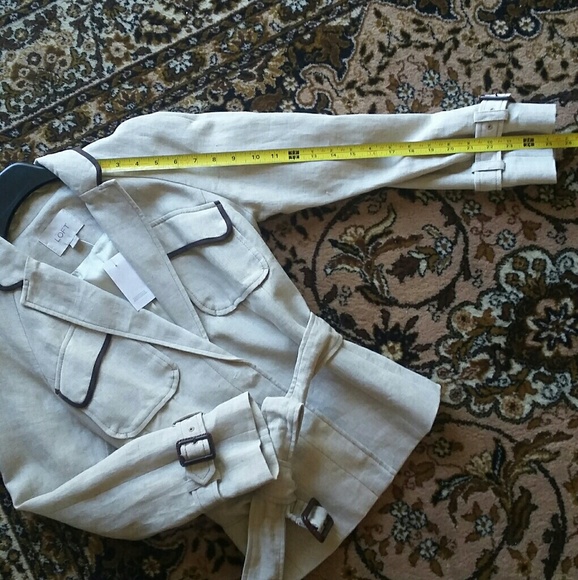 LOFT linen jacket - Picture 6 of 8